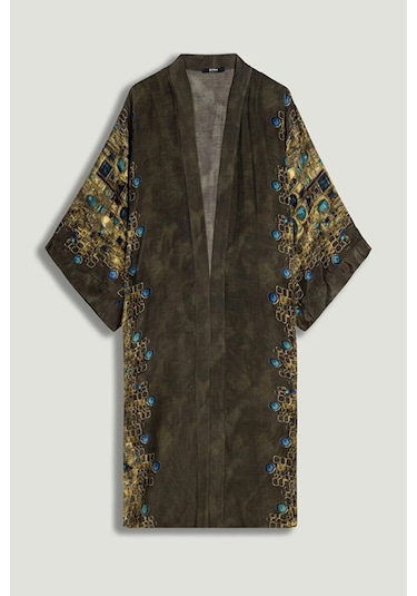 N26yn11147 Nocturne Kimono Varyant