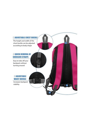 Jialan Köpekler İçin Pet Köpek Taşıma Çantası Taşıyıcı Sırt A