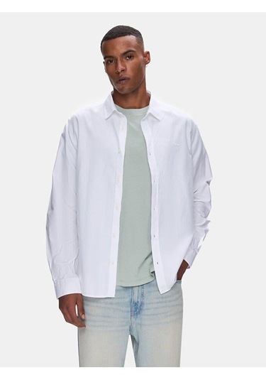 Ltb Tafaza Uzun Kollu Basic Oxford Gömlek Beyaz