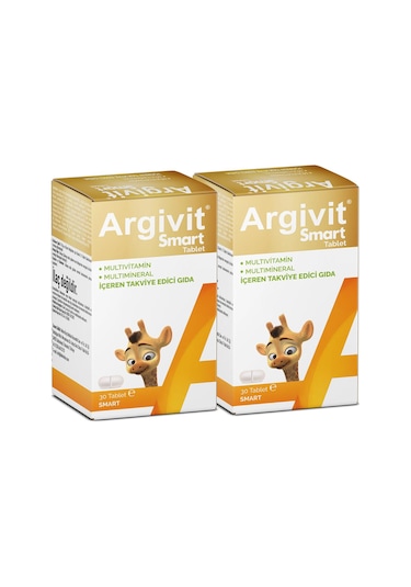 Argivit Smart Takviye Edici Gıda 2 x 30 Tablet