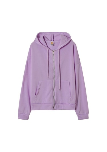 Bej Kazak Hoodie Büyük Boy Kapşonlu Hırka Tişörtü Gri Kadın Giyim Katı Fermuarlı Kapüşonlular Sonbahar Kadın Uzun Kollu Tops Bej