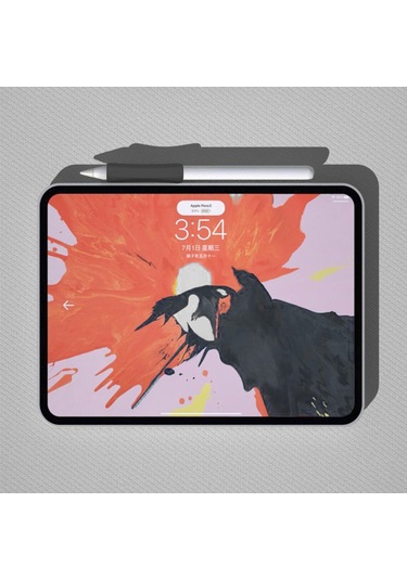 Apple Pencil 1-2 Nesil Pro Usb-c Uyumlu Soft Yumuşak Silikon Kalem Tutucu Zarif Ve Rahat Kullanım Siyah