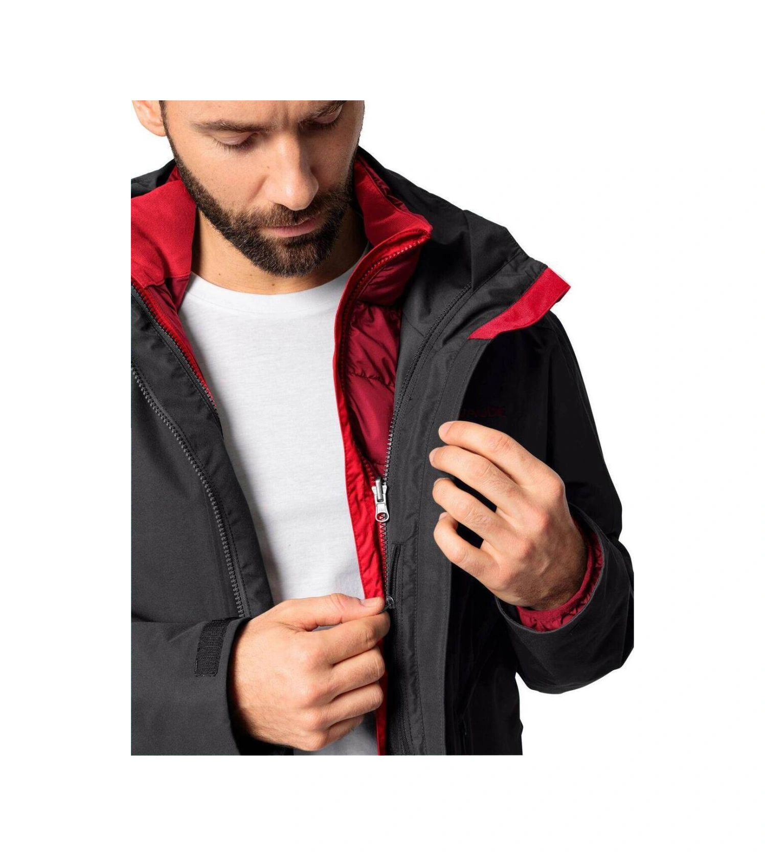 Vaude Elope 3in1 Outdoor Erkek Ceket 42434 Black