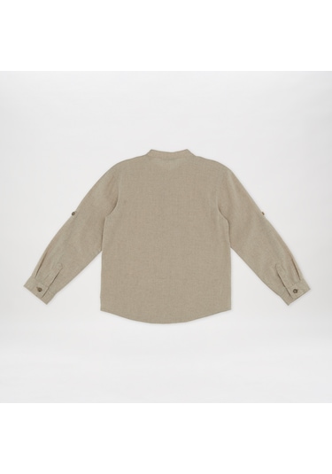 Erkek Çocuk Hakim Yaka Gömlek 2411bk06017-4443 001