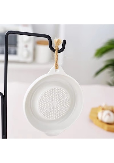 Seramik Sarımsak Öğütücü Ezici-beyaz Porselen Sarımsak İçin El Öğütücü Beyaz