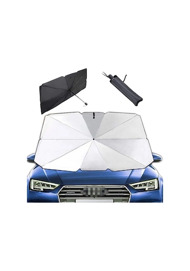 135 75 Tüm Araçlar İçin Araba Ön Cam Güneşlik Katlanabilir Güneşl