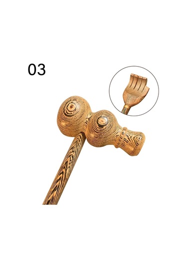 Vücut Masaj Aleti Sırt Kaşıyıcı 03 03 03 Çok Renkli