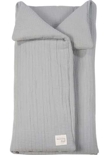 Walking Mum Eco Mum Kundak Bebek Battaniye Cloud Açık Gri