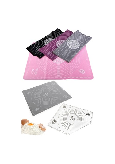 Hamur Matı Açma Silikon Silpat Hamur Açma Pasta Fırın Hamur Matı