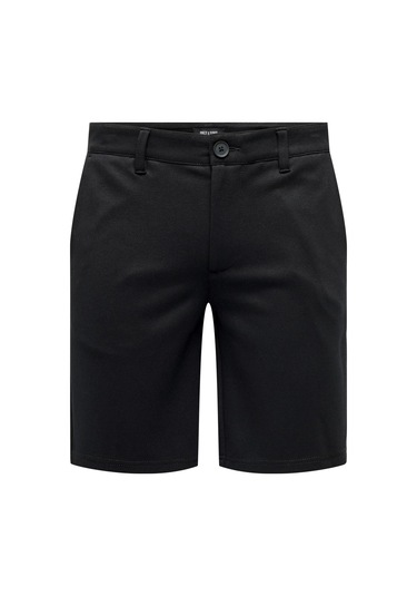 Only & Sons Onsmark Shorts 0209 Noos Erkek Şort-26606 Siyah