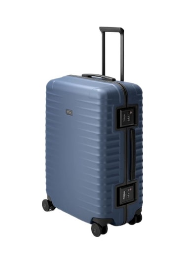 Titan Overseas 4 Wheel M+ Orta Boy Valiz Lacivert