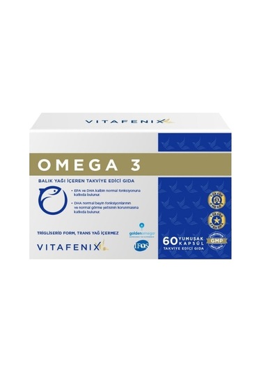 Vitafenix Omega 3 60 Kapsül