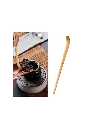 Suntek Matcha Kepçe Çay Gereçleri Craft Chashaku Oturma Stil-f