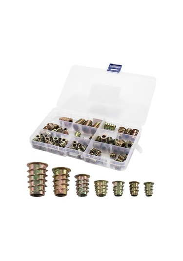 Novahub 100 Adet Paslanmaz Çelik Vida Mobilya Tamir Seti, 6 Boyutlu Somun Anahtarlı