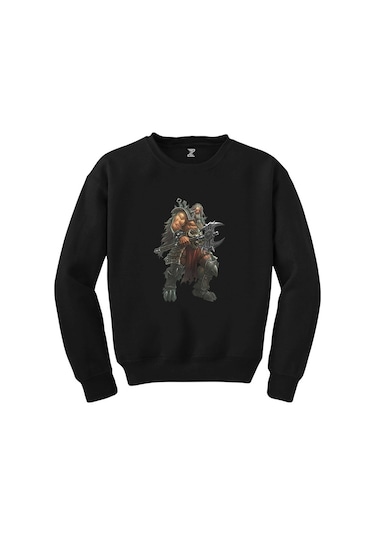 Diablo III Ruhların Reaper'ı Barbar Blizzard Enter. Siyah Sweat Siyah