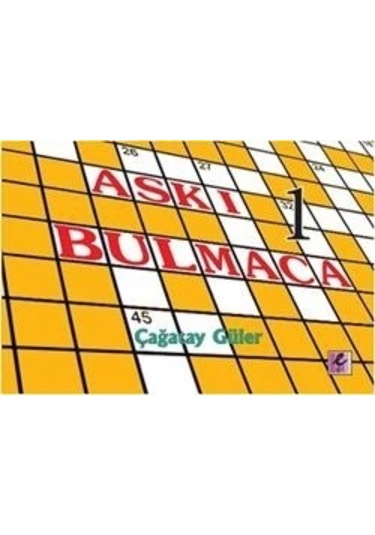Askı Bulmaca 1 - Çağatay Güler - Efil Yayınevi Yayınları