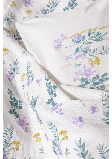 Cotton Box Estiva Tek Kişilik Pike Takımı Twig Mint Twıgmınt/tekkısılık Renkli