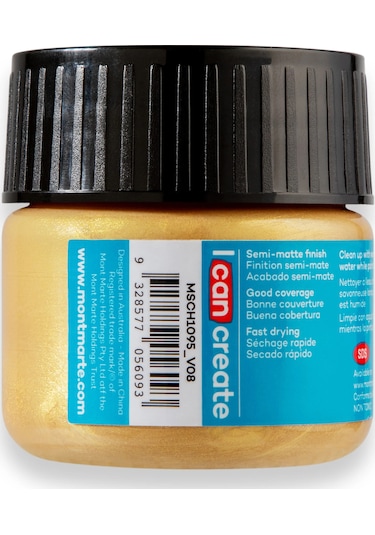 Akrilik Renkli Boya Signature 100ml - Aztec Gold Çok Renkli