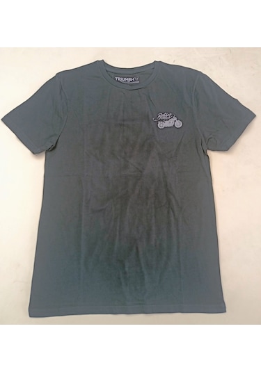 Motosiklet T-shirt TRİUMPH BOBBER BASKI BİSİKLET YAKA KISA KOL TSHİRT