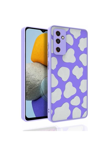 Khayra Galaxy Uyumlu M23 Kılıf Desenli Kamera Korumalı Parlak Nora Kapak - No6 No6