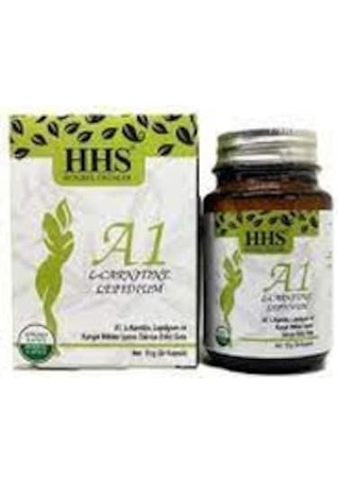 Hhs A1 L-Carnitine Lepidium Bitkisel 30 Kapsül A1 L-Karnitin