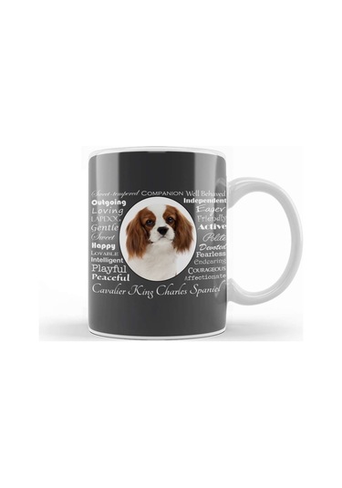 Cavalier King Charles Spaniel Spaniel Traits Kupa Bardak Porselen Karışık