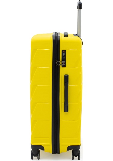 Copella Pp Polipropilen&kırılmaz Büyük Boy Valiz 75 Cm Sarı