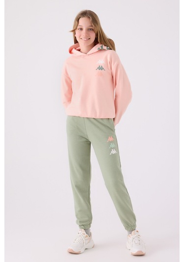Kappa Kız Çocuk Pembe Sweatshirt 5274-46743 Pembe