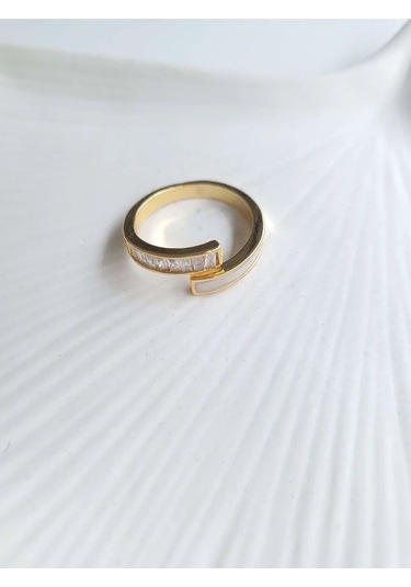 Vip Gold Ayarlanabilir Kadın Yüzük Sevgiliye Hediye