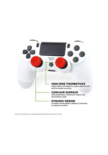 Inferno Ps4/ps5 Fpsfreek Performans Analog Koruyucu Ve Yükseltici Kırmızı