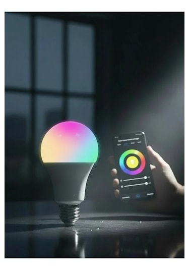 Akıllı Rgb+cct Led Ampul L Wıfı Özelliği L 9w A+ Enerji Tasarruflu Lamba Ev Dekor 1