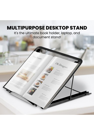 Mesh Dizüstü Bilgisayar Standı Ve Kitap Sahibi, Okuma, Dizüstü Bilgisayar, Defter, İpad, Tablet
