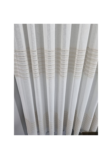 Livoras Home Dantel Julia Tül Perde beyaz