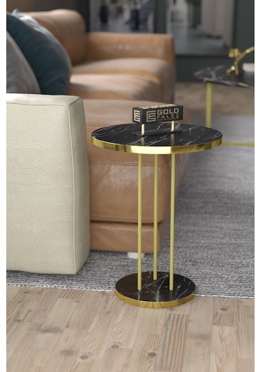 Zigon Sehpa Terra Bendir Gold