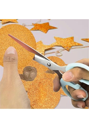 Xurunkeji 40 Paket Kendinden Yapışkanlı Mantar Yuvarlak 3,5 İnç Destek Sayfaları Mantar Bardak Altlıkları Kendin Yap El Sanatları İçin - Alt Koruma Kahverengi