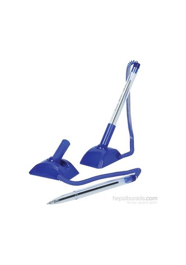 Ticon Spiralli Banko Masa Kalemi Mavi