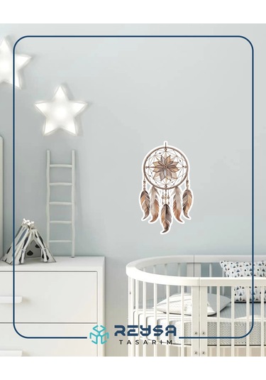 Düş Kapanı Duvar Stickerı Renkli