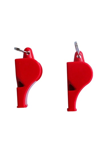 Dolıty Acil Durumda Hayatta Kalma Plastik Düdük Deniz Kırmızı