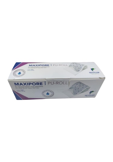 Maxipore PU Film Su Geçirmez Flaster Banyo Bandı 10m x 15cm