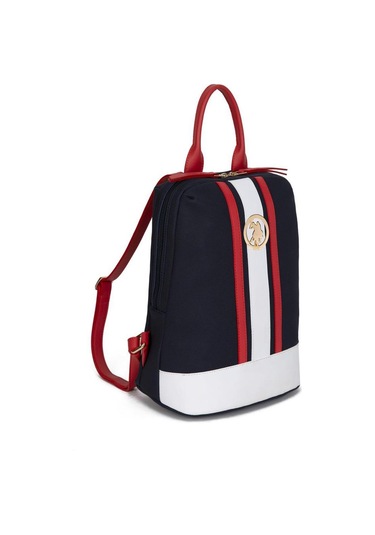 U.s. Polo Assn. Kadın Sırt Çanta Lacivert-kırmızı 23us8005 Lacivert