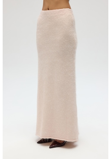 Mai Collection Mai Studios Co. Nivra Pembe Uzun Triko Etek Pembe