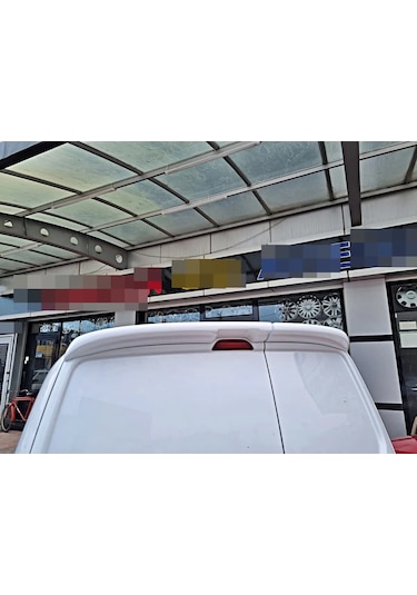 Ford Courier Çift Kapak Spoiler - Boyasız - Plastik 2013 - 2024