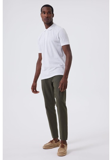 Lee Cooper Newmıxed Erkek Polo Yaka T-Shırt Beyaz-16387-Beyaz