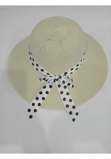 Ays Plaj Bej Şapka Hasır Çok Renkli