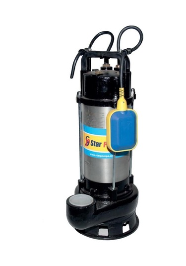 Star Spf 150 1,5hp 380v Döküm Çarklı Panolu Foseptik Dalgıç Pompa