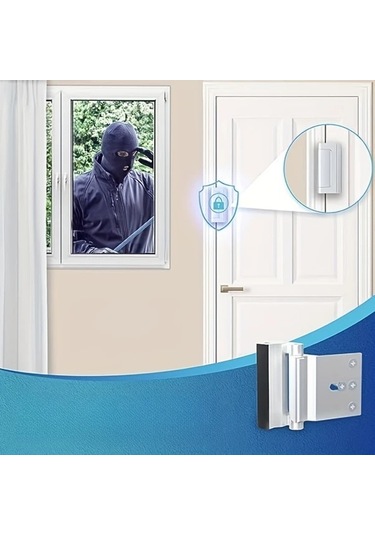 Willowhaven Gri 2 Adet Ev Güvenlik Kapı Kilidi 800 Pound Dayanıklı Gece Kilidi