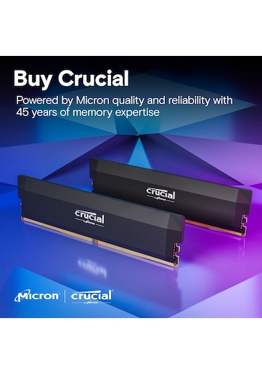 Crucial Pro OC CP2K16G60C36U5B 32 GB (2x16) DDR56000 MHz CL36 Ram