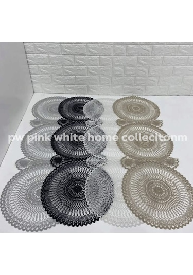 Pw Pink White Home Collection Suplea Runner 38x115 Cm Kordon İşlemeli Runner