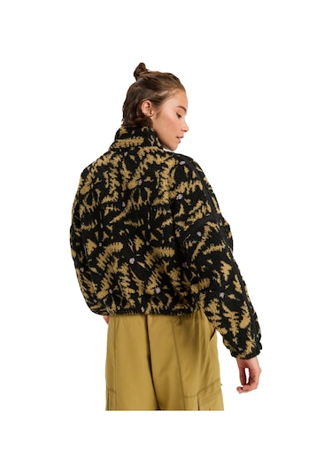 Roxy Roxy Boundless Spirit Zippered Kadın Siyah Polar Ceket 6455 Siyah