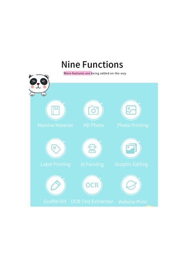 Gajeena X2 57mm Termal Fatura Yazıcı - Bluetooth, Aı Çizim Özelliği, 200dpi, Dahili Batarya, Yeşil, 1 Adet Kağıt İle Siyah